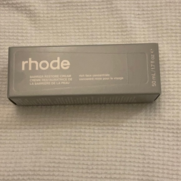 RHODE Other - RHODE Barrier Restore Cream in Gray Packaging